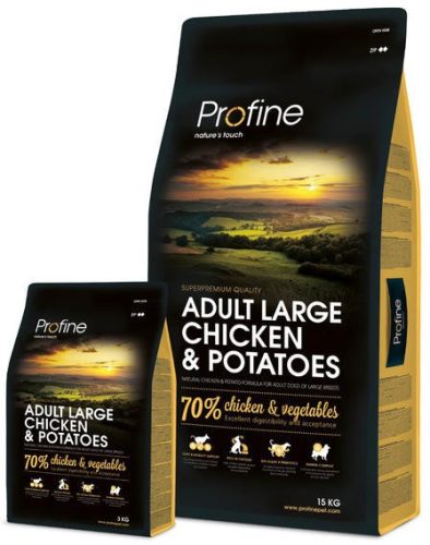 Profine - Adult Large Breed Chicken & Potatoes 15kg ingyenes szállítás