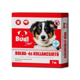 BOBI STAR PIROS NYAKÖRV KUTYÁKNAK A.U.V 1 db