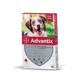 ADVANTIX SPOT ON 10-25KG KUTYA 1PIPETTA
