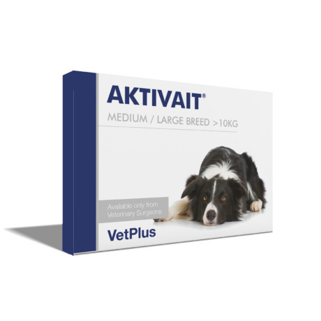 Csomagpontra szállításkor : Aktivait medium large breed kutya tabletta 60 db , Macskáknak tilos adni !