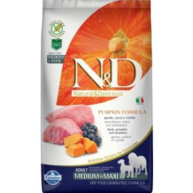   Farmina N&D Dog Grain Free bárány&áfonya sütőtökkel adult 12kg