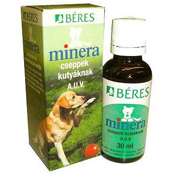 Béres Minera cseppek kutyáknak A.U.V. 30ml 