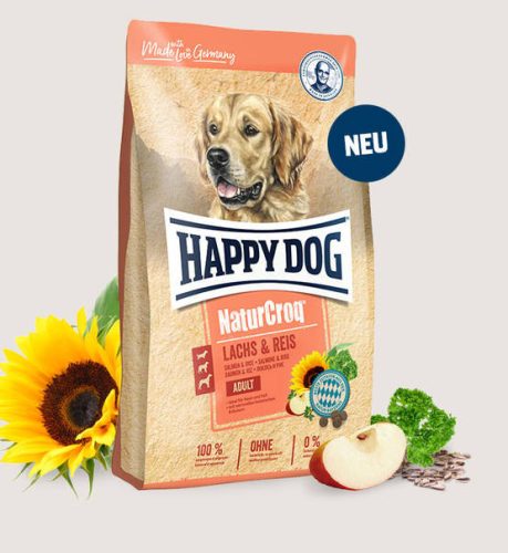   Happy Dog NaturCroq Lachs & Reis 12kg.