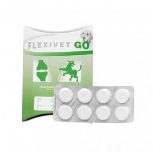  Flexivet Go izületvédő  ( 8db tabletta/levél , 900mg/tabletta hatóanyag )