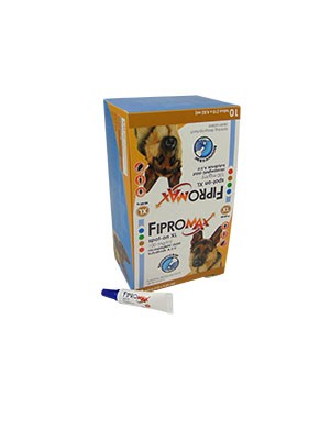 Fipromax Spot-On rácsepegtető oldat kutyáknak A.U.V. 40kg felett. 1db ampulla