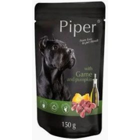 Piper Nedves kutyatáp, vadhús és tök 150g