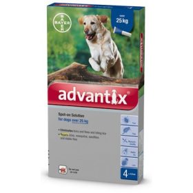 ADVANTIX SPOT ON 25-40KG KUTYA 4 PIPETTA/ doboz