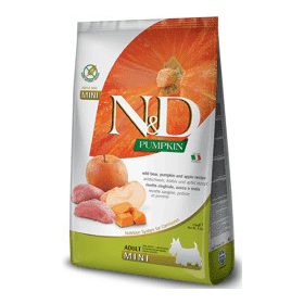  N&D Dog Grain Free vaddisznó&alma sütőtökkel adult mini 7kg Ingyenes szállítás