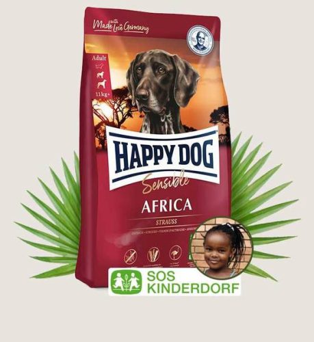 Ingyenes szállítással :Happy Dog Supreme Sensible - Africa 12,5 kg