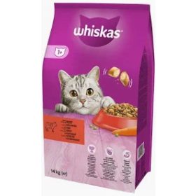 Whiskas szárazeledel marhával 14kg