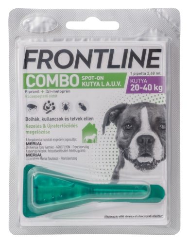 Frontline Combo Spot-on kutya  L 20-40kg 