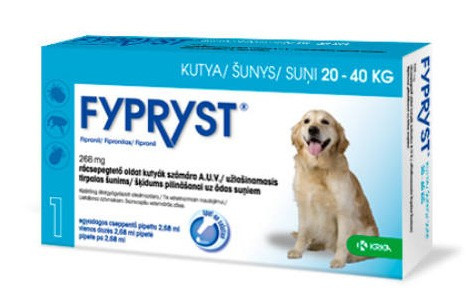 Fypryst® Spot-on kutya L 20-40kg 1db 