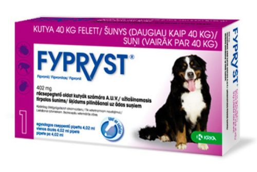 Fypryst® Spot-on kutya XL 40kg felett 1db Termék lejárat : 2022.11