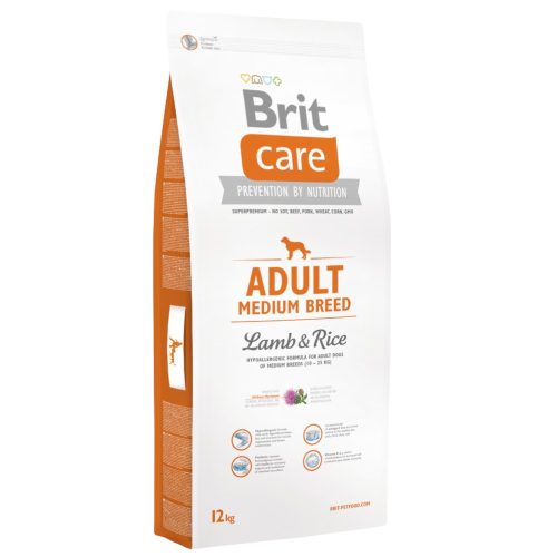 Brit Care Hypoallergenic - Adult Medium Lamb & Rice 12kg