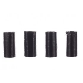 Flamingo kutyagumigyűjtő zacskó - fekete 4 x 15 db