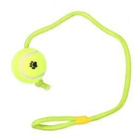   Flamingo kutyajáték - tappancsos teniszlabda kötéllel 1 db