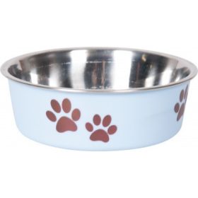 Flamingo Bella Kena fémtál kutyáknak - kék 450 ml