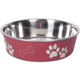 Flamingo Bella Kena fémtál kutyáknak - piros 1500 ml