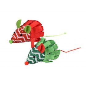 Flamingo karácsonyi macskajáték - egér 1 db