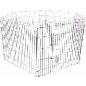 Flamingo kutyaovi fémketrec 160x160x80 cm