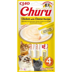 Inaba Cat Churu Püré - csirke sajttal 4 x 14 g