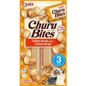 Inaba Cat Churu Bites - csirke 3 x 10 g
