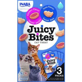 Inaba Cat Juicy Bites - tonhal és csirke 3 x 11.3 g