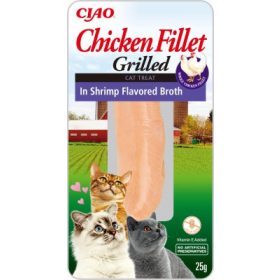   Inaba Cat Grilled Chicken Fillet - garnélarákos lében 25 g