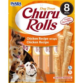 Inaba Dog Churu Rolls - csirke 8 x 12 g