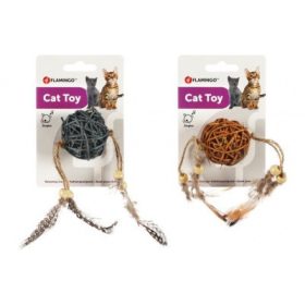 Flamingo Chayenne fonott labda tollakkal 1 db