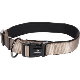 Flamingo Abbi nyakörv - taupe XXL - 3.2 cm x 60-65 cm