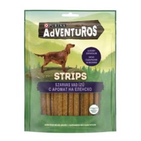   Purina Adventuros Strips Szarvas, vad ízű kutya jutalomfalat 90 g