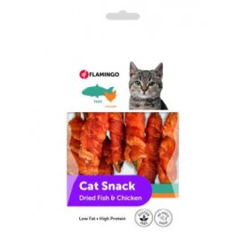 Flamingo Hapki szárított snack - hal, csirke 50 g