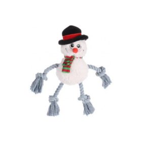   Flamingo karácsonyi plüssjáték rágókötéllel kutyáknak 1 db