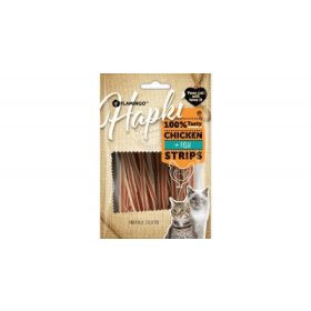 Flamingo Hapki Strips - csirkés és halas csíkok 50 g