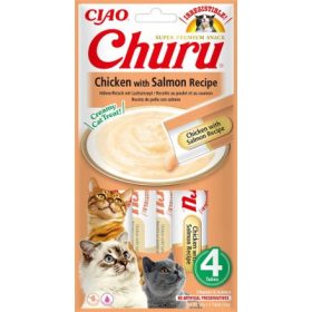 Inaba Cat Churu Ciao - csirke-lazac 4 x 14 g