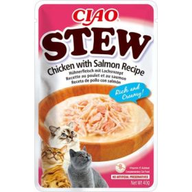 Inaba Cat Churu Ciao Stew - csirke-lazac 40 g