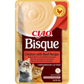 Inaba Cat Ciao Bisque - csirke-marha 40 g