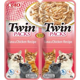 Inaba Cat Churu Twin Packs - tonhal-csirke 2 x 40 g