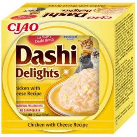 Inaba Cat Churu Dashi Delights - csirke-sajt 70 g
