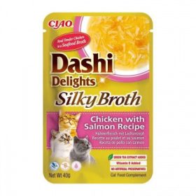 Inaba Cat Dashi Delights Silky Broth - csirke-lazac 40 g